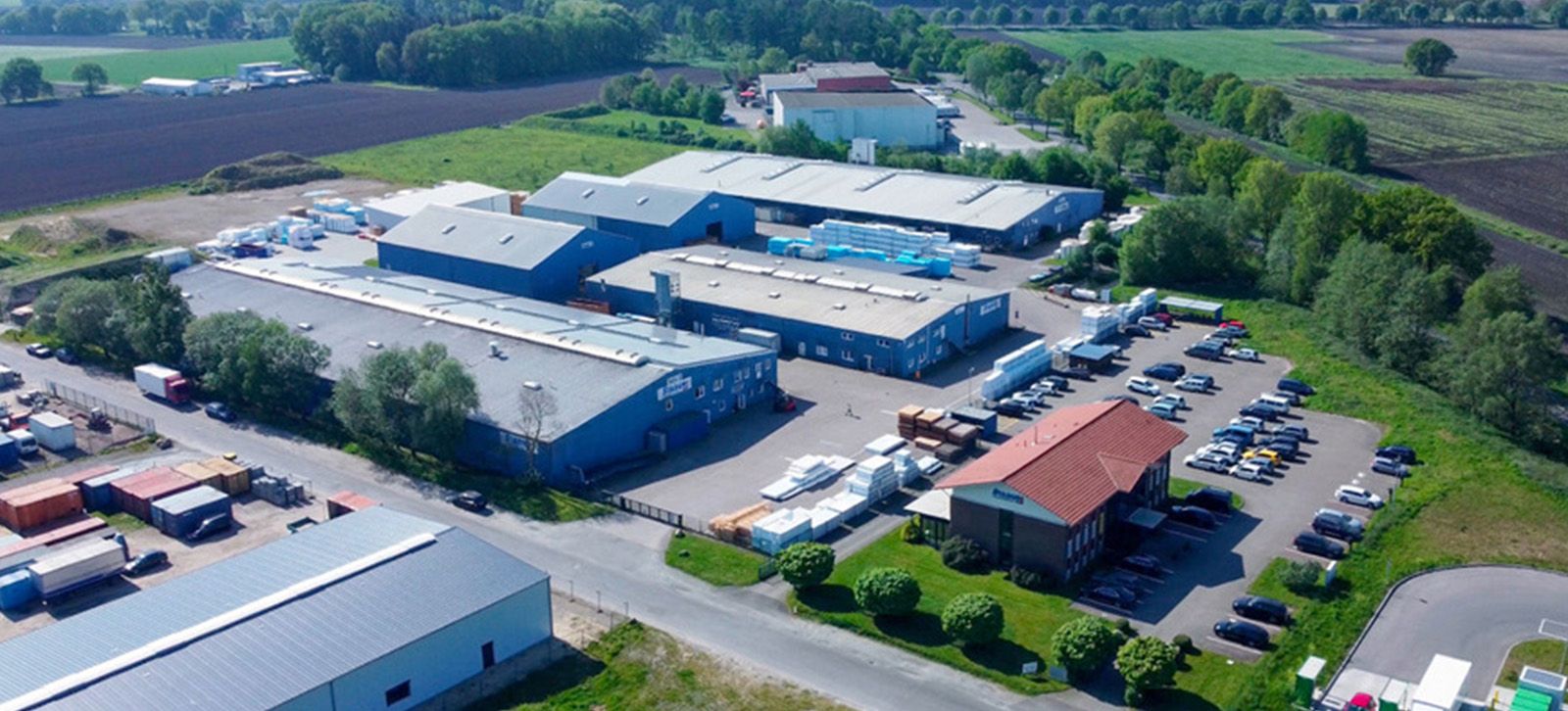 Luftbild Firmengelädende Hammah